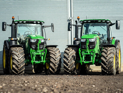 John Deere 6R185 Tractors