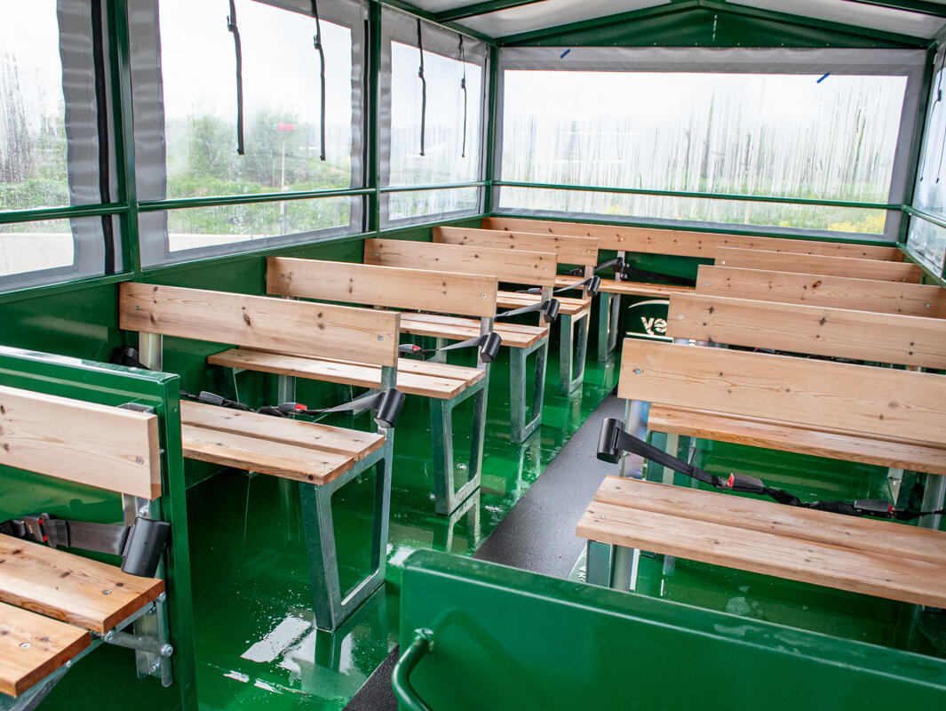 Bailey 23 seat people carrier trailer 