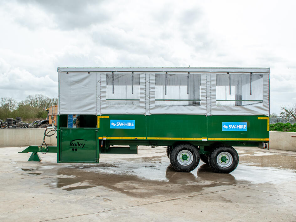 Bailey 23 seat people carrier trailer 