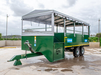 SW Hire Bailey 23 seat person trailer