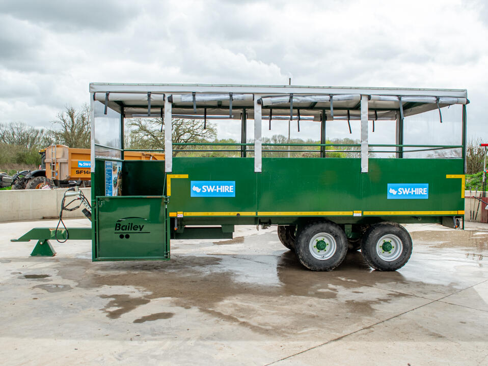 Bailey 23 seat people carrier trailer 