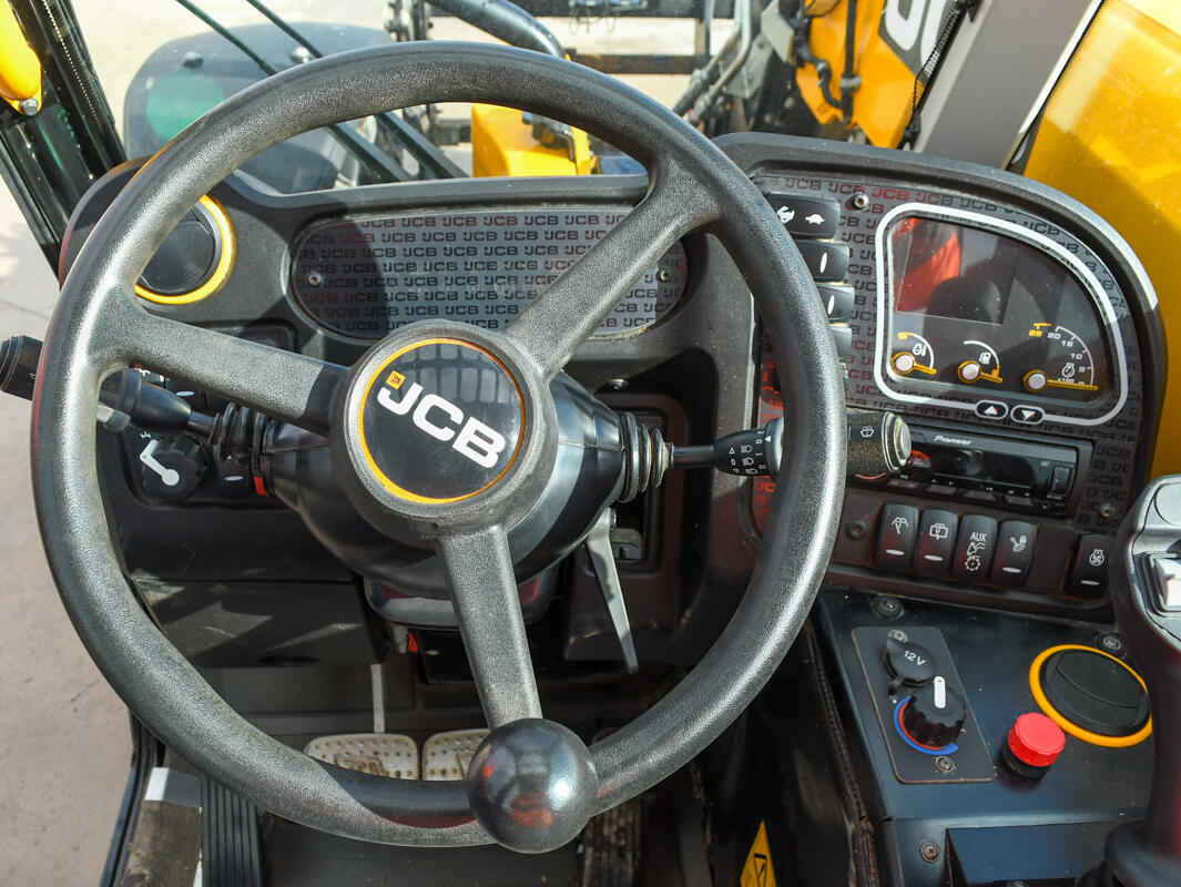 2023 525-60 Agri Plus Telehandler on a washbay