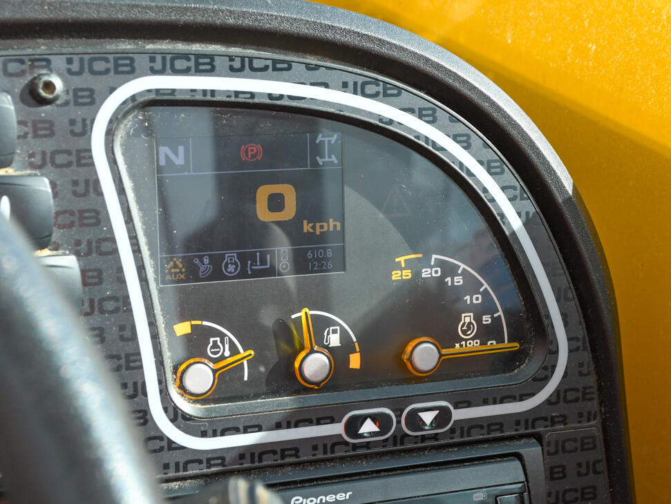 2023 525-60 Agri Plus Telehandler on a washbay