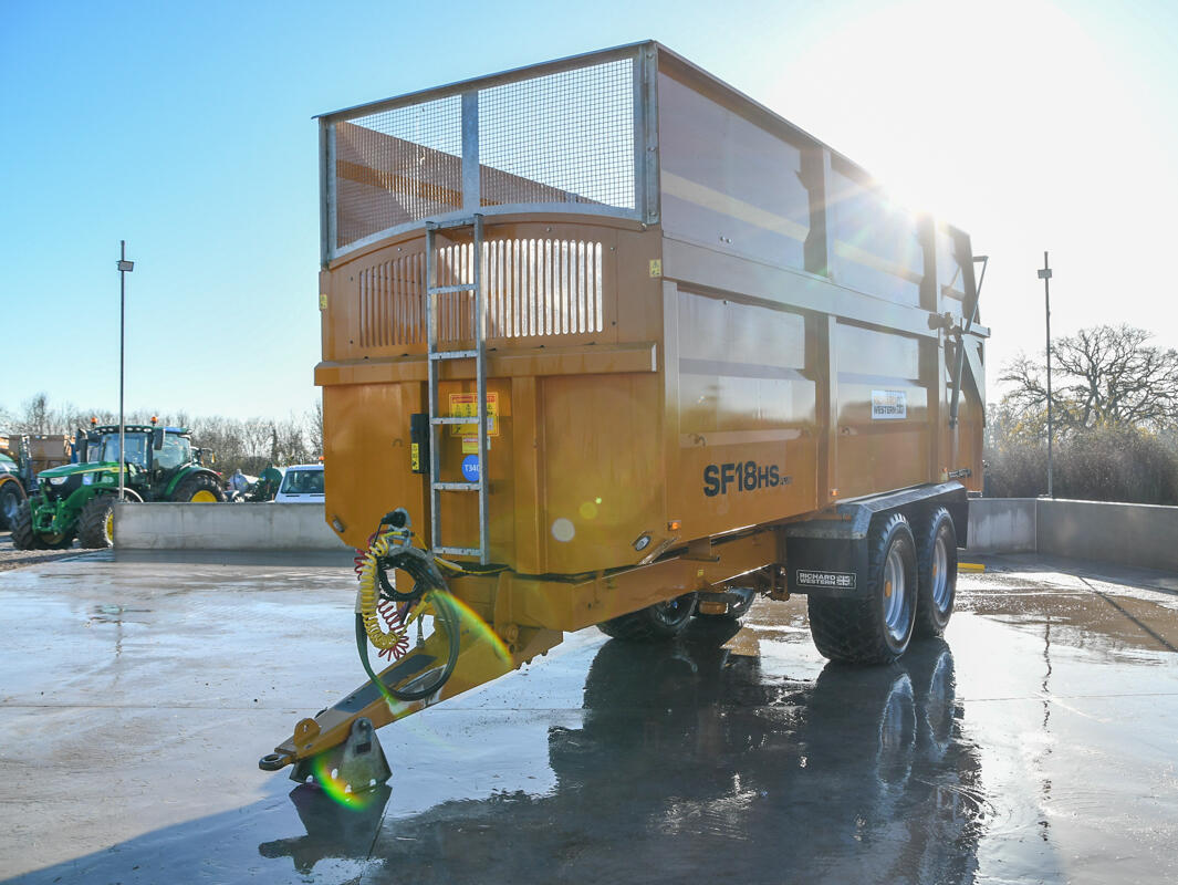Richard Western SF18HS Silage Trailer