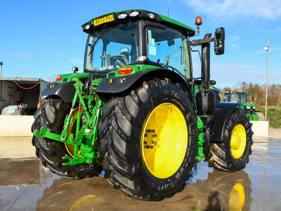 2023 John Deere 6R155 with front linkage