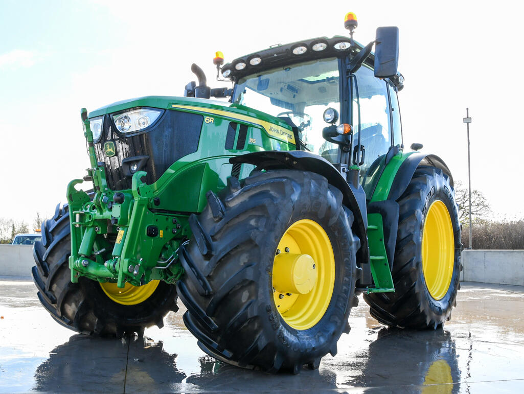 2023 John Deere 6R155 with front linkage