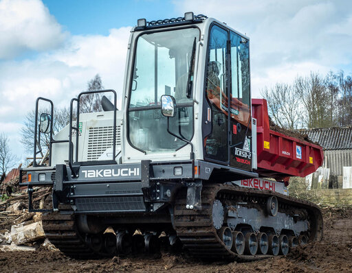 SW Hire Takeuchi 6.5 tonne Tracked Dumper