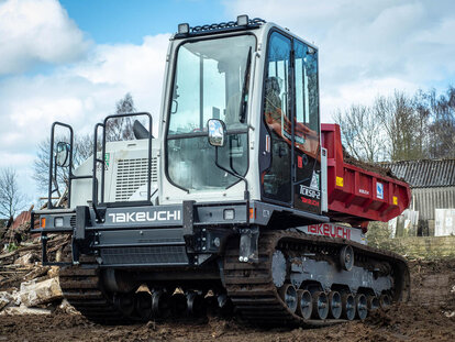 SW Hire Takeuchi 6.5 tonne Tracked Dumper